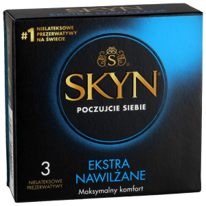 SKYN Ekstra nawilżane 3 szt.